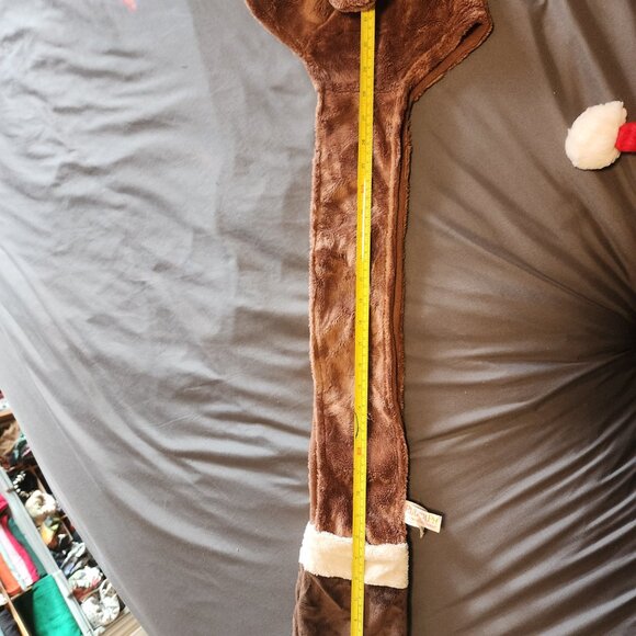 Holiday hat with built in mittens - Rudolph - Picture 3 of 6